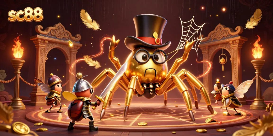 Engage with thrilling chances at sc88, highlighted by gold coins, exciting characters, and a vibrant casino atmosphere.