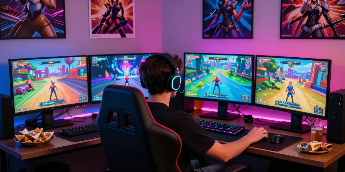 Ecchi simulator gaming scene with a player engaging in a vibrant 3D environment filled with adult characters and animated gameplay.