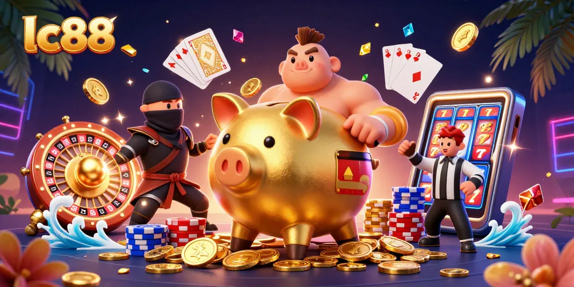 Play and win with lc88 at the casino, featuring exciting games and dynamic visuals.