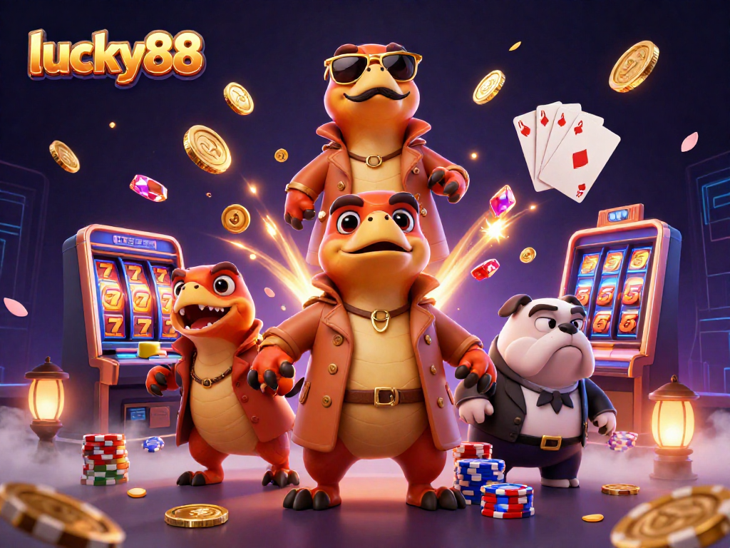 Spin the reels of luck at lucky88 with exciting slot games and vibrant casino atmosphere.