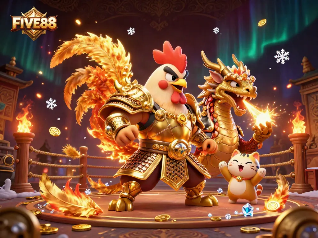 Experience thrilling gameplay at FIVE88 Casino featuring dynamic characters and dramatic elements.