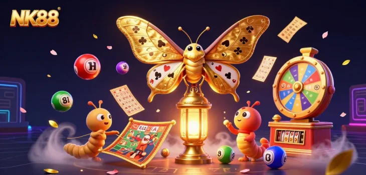 Play casino games at NK88 with vibrant graphics and a dynamic atmosphere.
