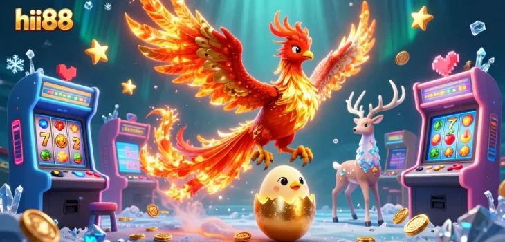 Join the action at hii88 with vibrant 3D characters and exciting casino game elements.