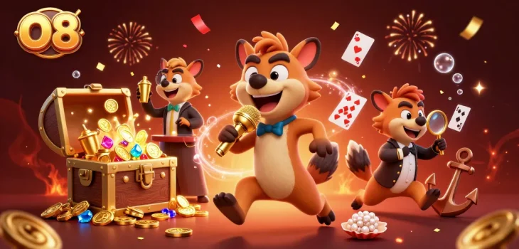 Watch O8's hyena-themed casino club with comedians, drinks, and ID checks in a vibrant scene!
