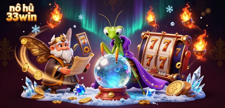 Experience thrilling wins with nổ hũ 33win, featuring vibrant slot games and captivating characters.