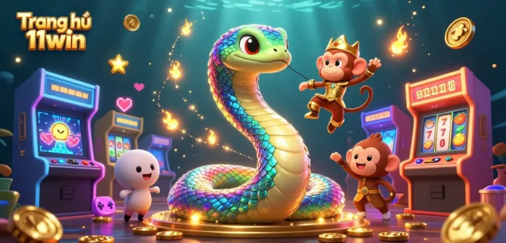 Play slot games in an exciting scene featuring Trang chủ 11win with vibrant casino elements.