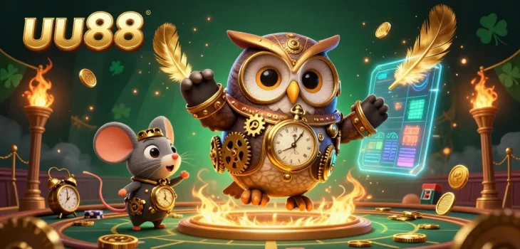 Engage in thrilling gameplay at uu88 with a magical 3D casino experience featuring vibrant characters and dynamic elements.
